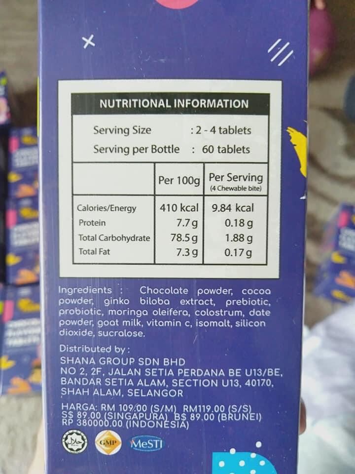 Excel Hana Booster Halal (3 bottles set) Lazada Singapore