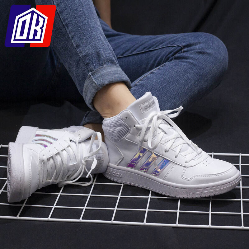 adidas neo white sneakers