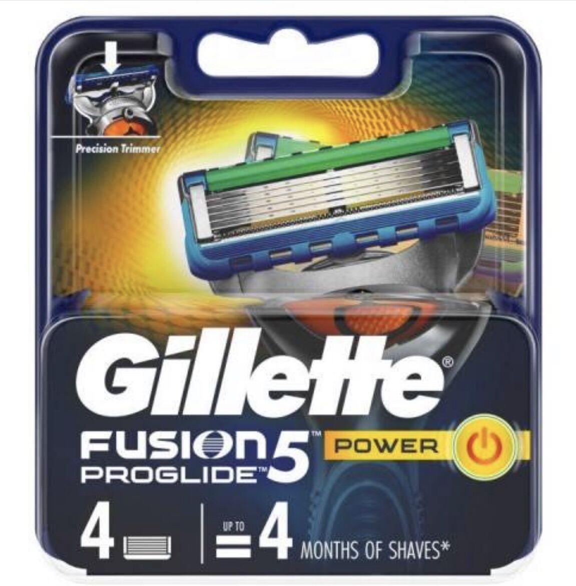 gillette fusion power 4