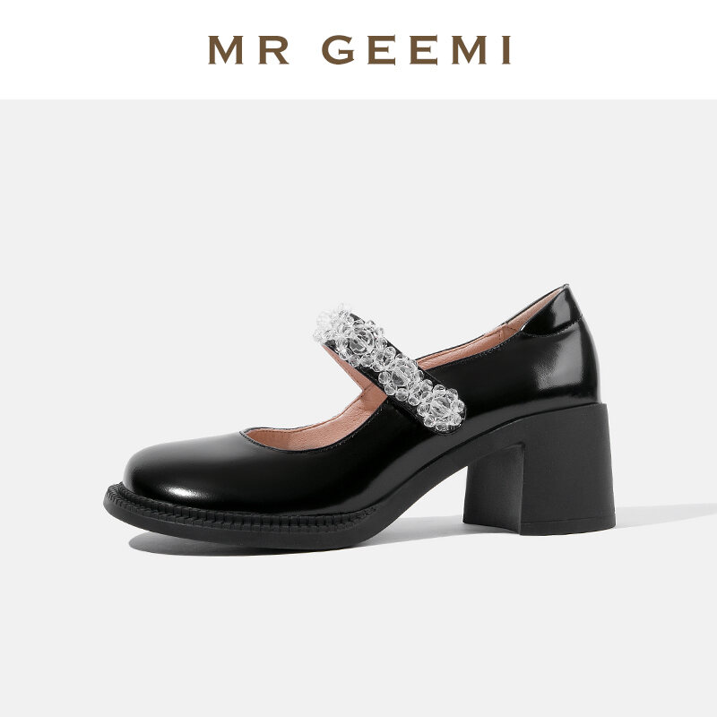 Mary jane shoes with flowers Clearance