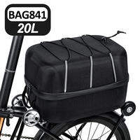 NEWBOLER Folding Bike Handlebar Bag Multi-functional Brompton Bag Bike Front Bag Bike Basket Bag For Brompton Folding Bike