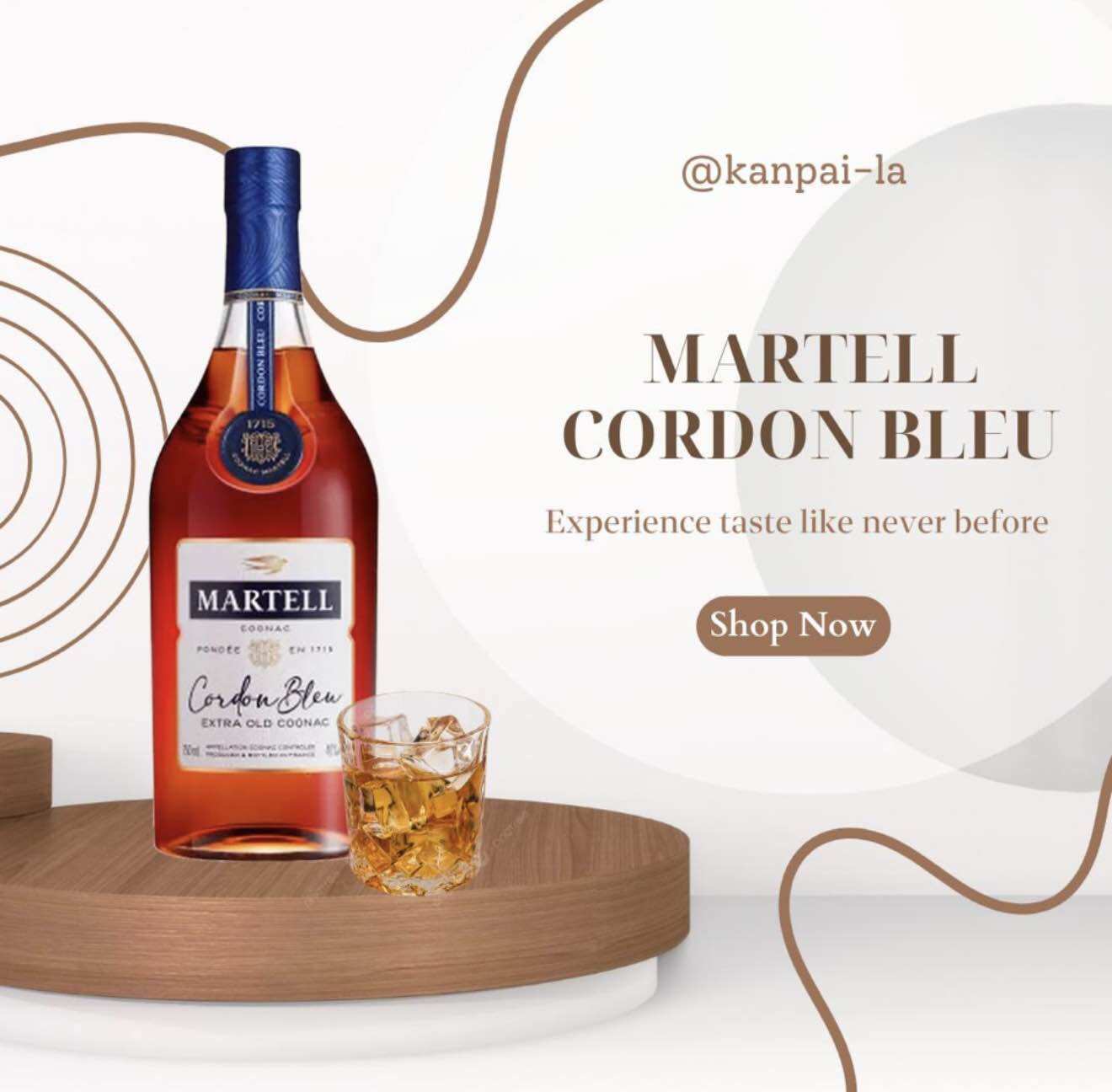 Martell Cordon Bleu 700ml with box | Lazada Singapore