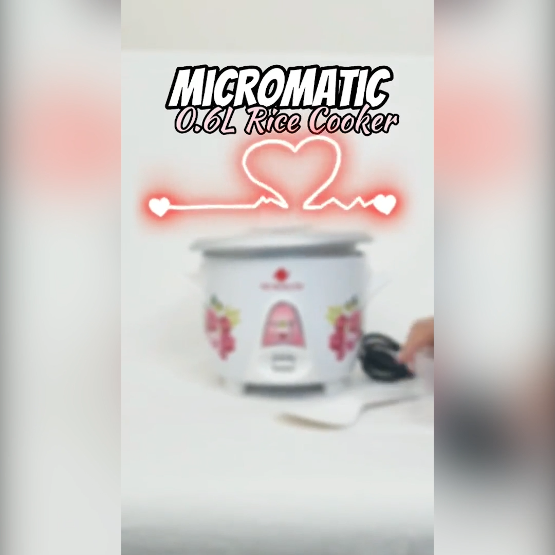 Micromatic Rice Cooker 6-8 Person 620W - Yellow Elephant Everyday Low Price