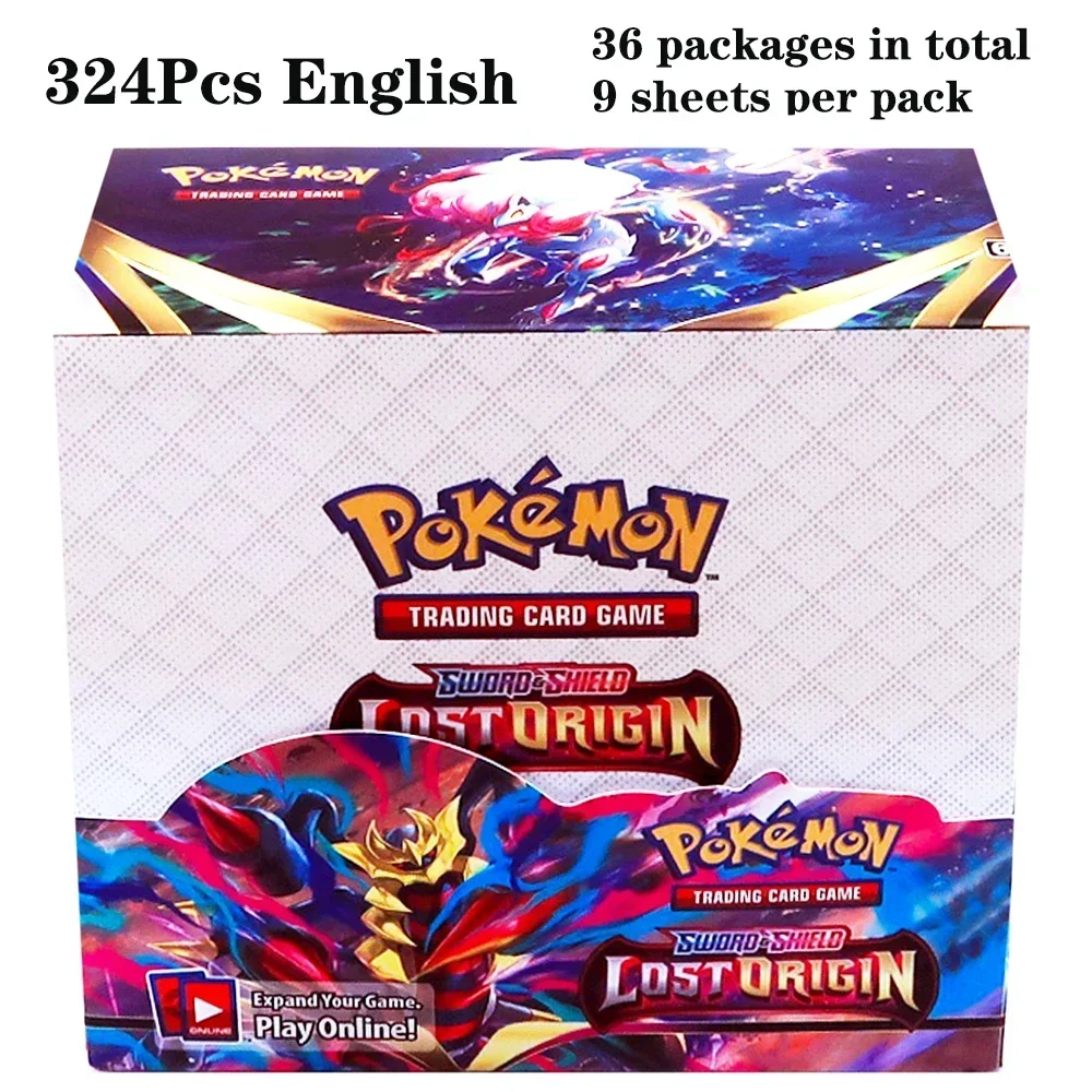 324pcs pokemon cards TCG: Sun & Moon XY Evolutions Booster Box Collectible Trading Pokemon Cards Game Board Game Buy Pokémon Trading Cards 🎁