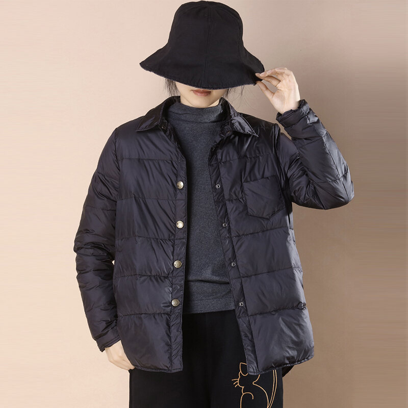 duck down feather jacket