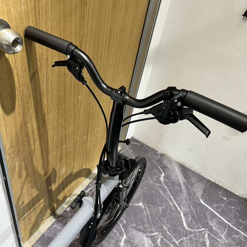 Liaoge D9 trifold bike disc brake 16” 20” external 9 speed Chromoly Steel frame compact folding · v5