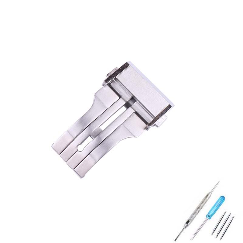 22mm men silver solid stainless steel buckle compatible for Hublot Big Bang Leather watch band women folding buckle accessories. 