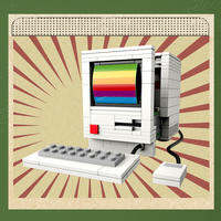 LOZ printer radio computer building blocks set home creative toys ornament educational model building toys birthday gift
