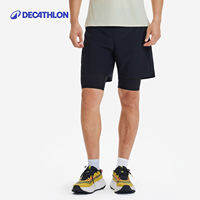 Decathlon | Mens Quick-Dry Running Shorts 2-in-1
