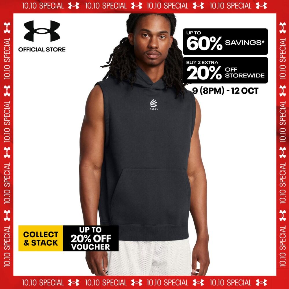 Mens Sleeveless Hoodie - Loose Fit Breathable Quick-Drying Sports