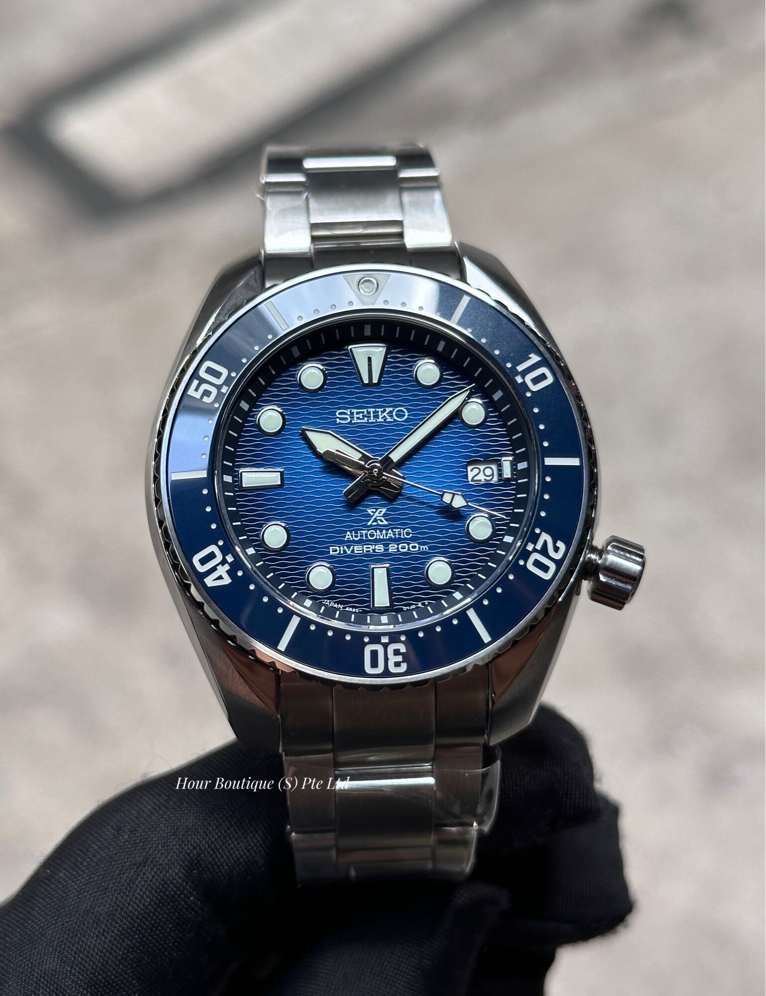 Brand New Seiko Prospex Latest 2022 Blue Sumo SBDC175 SPB321