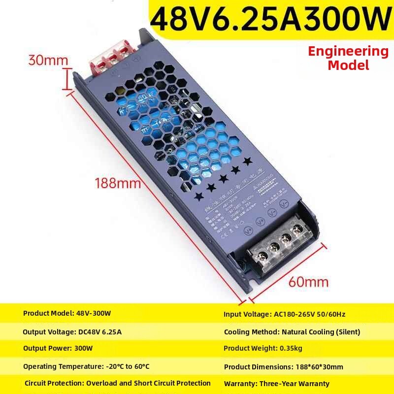Switchable LED Linear Track Light 24V-48V 100W
