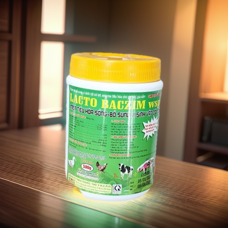 Lacto baczim men tiêu hóa cho gà, vật nuôi