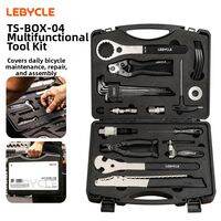 LEBYCLE | Bike Repair Tool Kit for Mountain and Road Bicycles Portable Storage