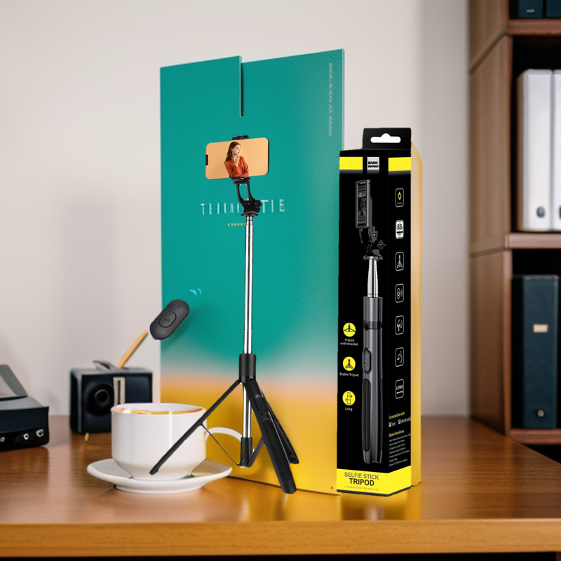 1580mm Telescopic Monopod Selfie Stick Tripod Stand. 