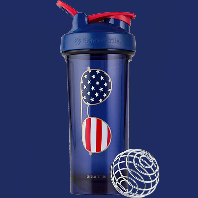 《314》Limited Collection Blender Bottle Fashion Fitness Sports Milkshake Dried Egg White Stirring Scale Shake Cup. 