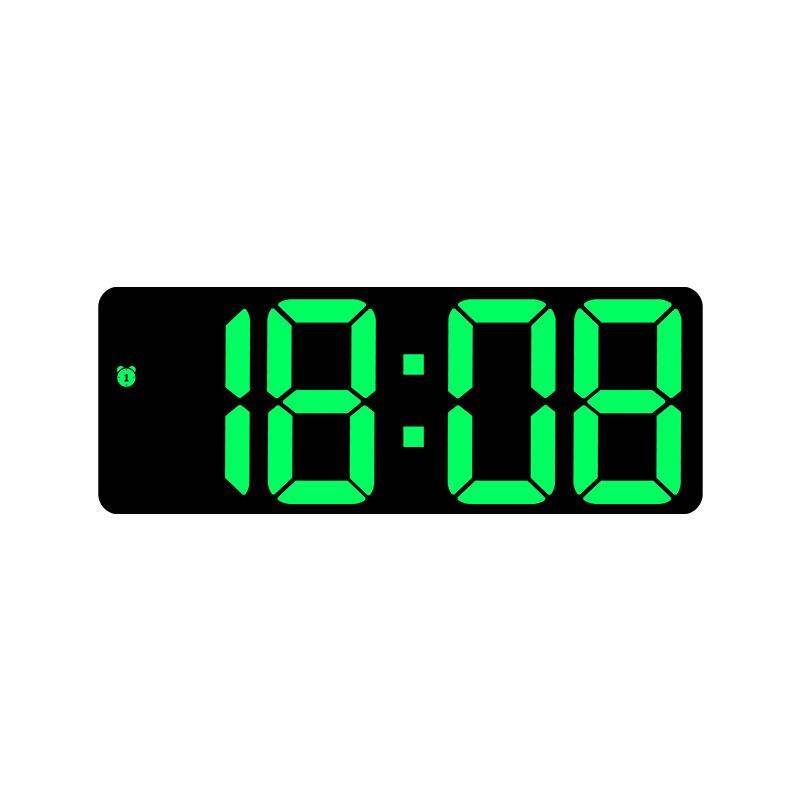 FUJIUSHUANG | Colorful Creative Big Screen Digital Clock