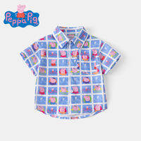 Peppa Pig | Boys Summer Lightweight Cotton Shirt