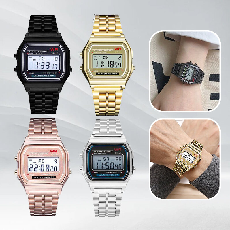 Korean Easy Style Unisex Classic Digital Watch