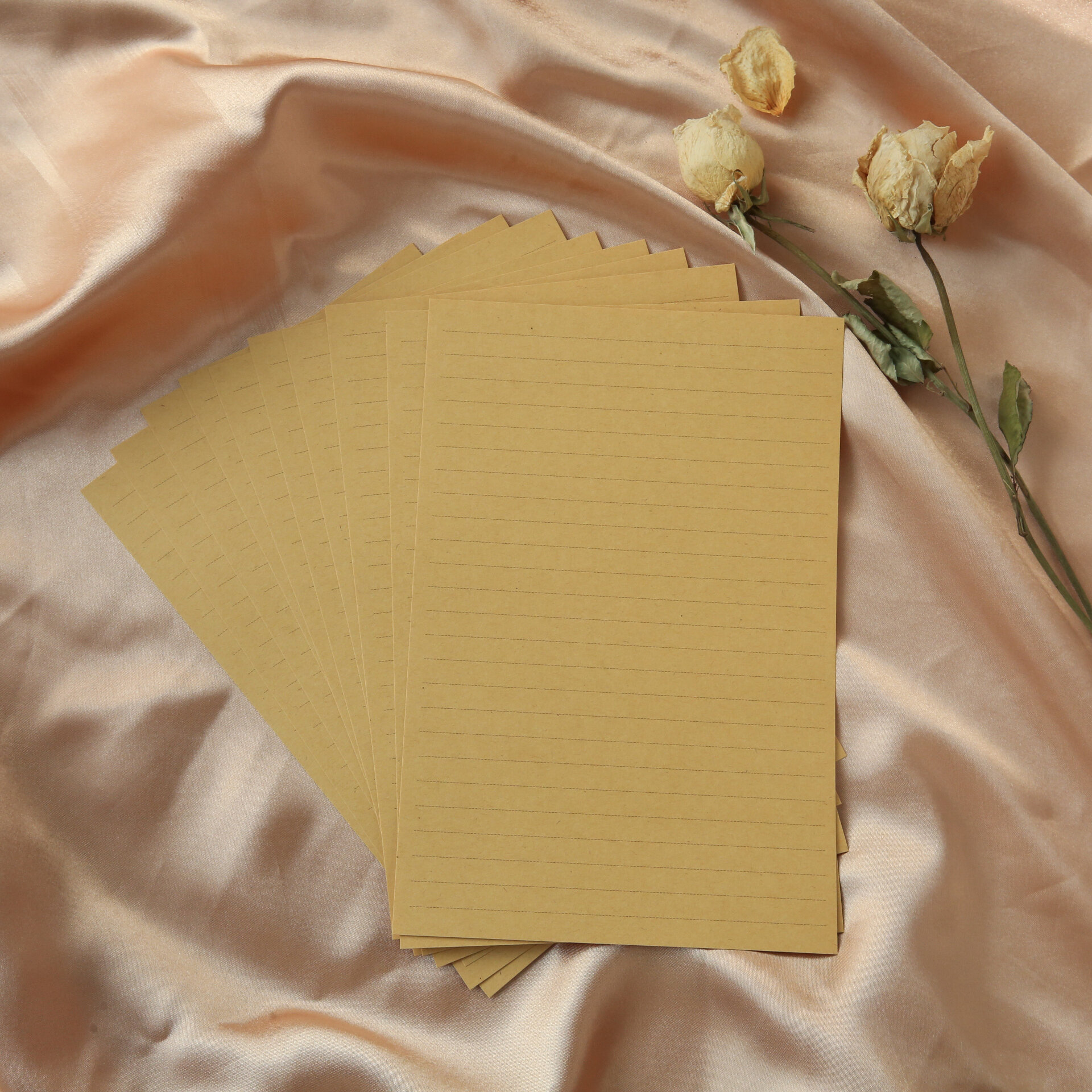 Thickened Linen Envelope Set Romantic Handwritten Love Letters Valentines Day Confession High-End Feeling Couple