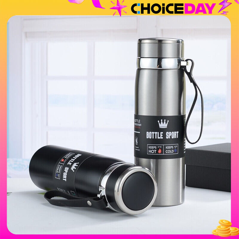 Bình giữ nhiệt inox 1000ml có nắp lọc trà bình đựng nước nóng, lạnh suốt 24h