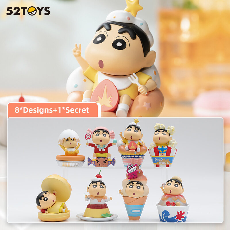 52TOYS CRAYON SHIN-CHAN Desert Time Series Blind Box Figure Toy