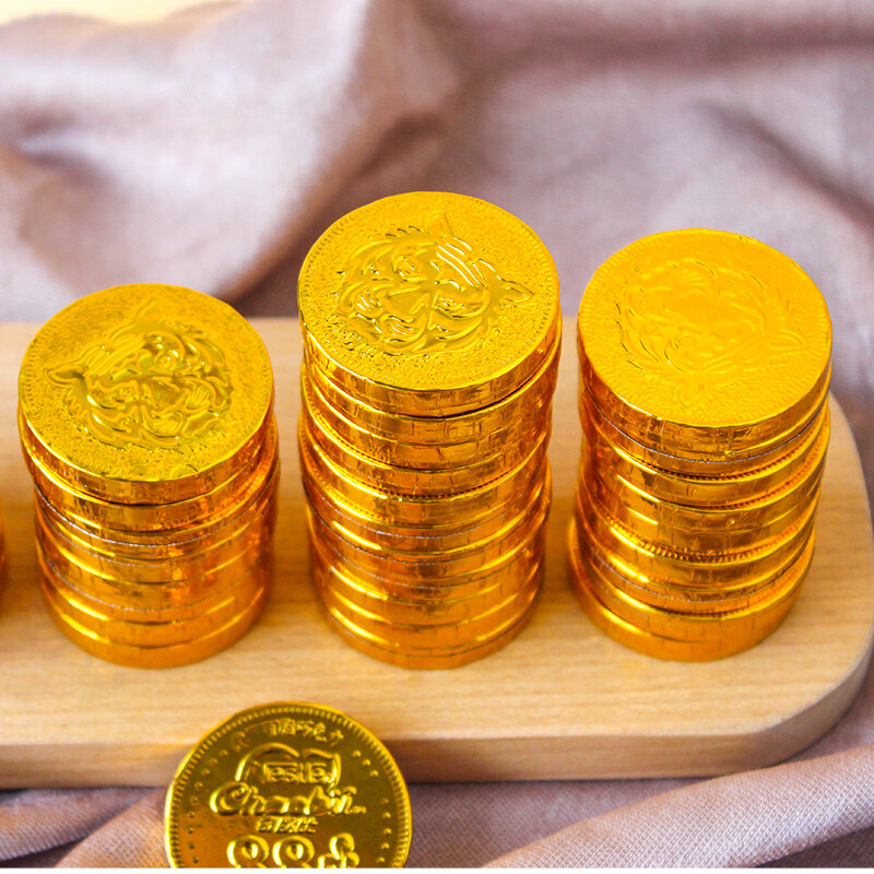 Xu Fuji Nestle Chaobil Gold Ingot Gold Coin Chocolate 500G Bulk Candy Baking Cake Topper Bags for the New Year