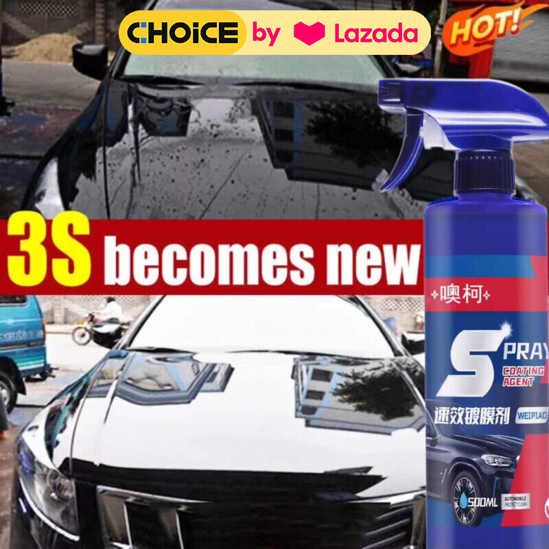 Bình Xịt Phủ nano, Ceramic Wax - Nano Phủ Bóng Ô tô , Phủ Bóng Xe - Chống Bám Nước - Chống Bụi Bẩn