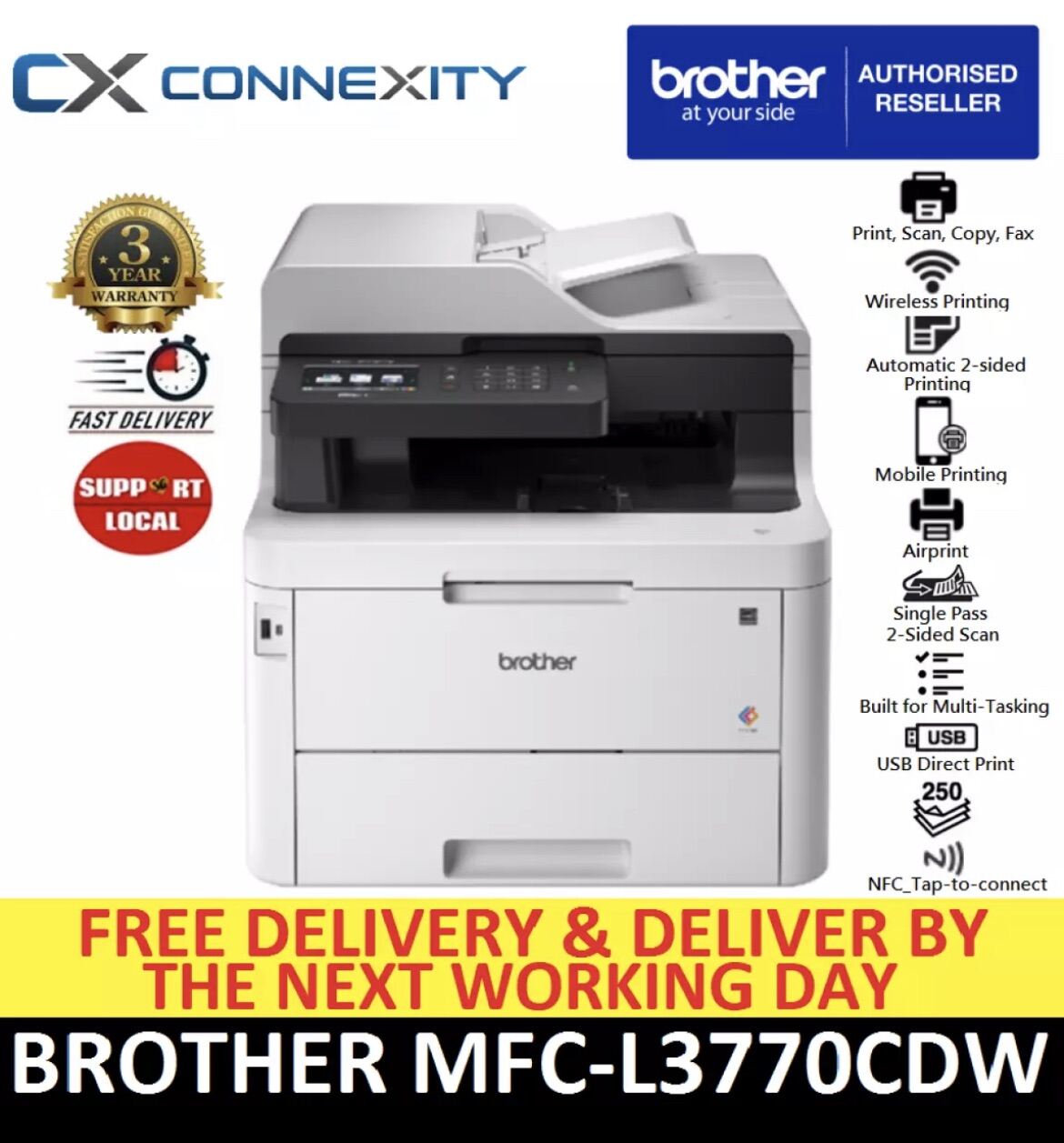 Brother Mfc L3770cdw L Wireless Color Laser Printer L L3770 L L3770cdw L Brother L3770 L Brother L3770cdw L Brother Color Laser Printer Printer L Brother Printer L Laser Printer 3770 L