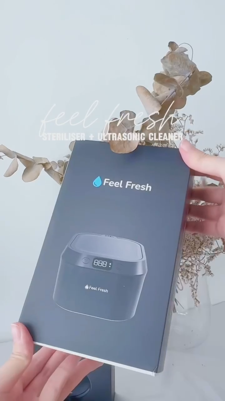 Aligner Cleaner UV - Feel Fresh UltraSonic Ultrasonic Retainer