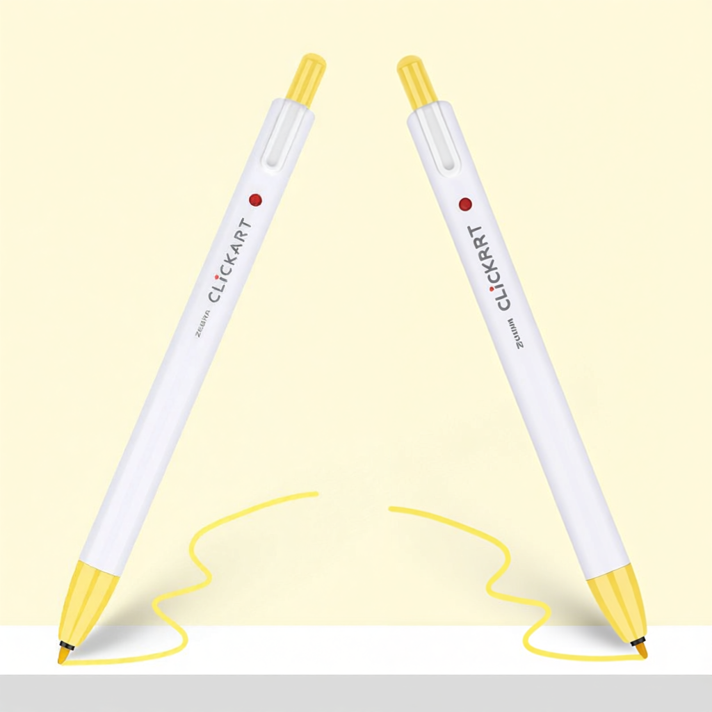 Click Art Portable Watercolor Pens 36 Colors Set Light Tones