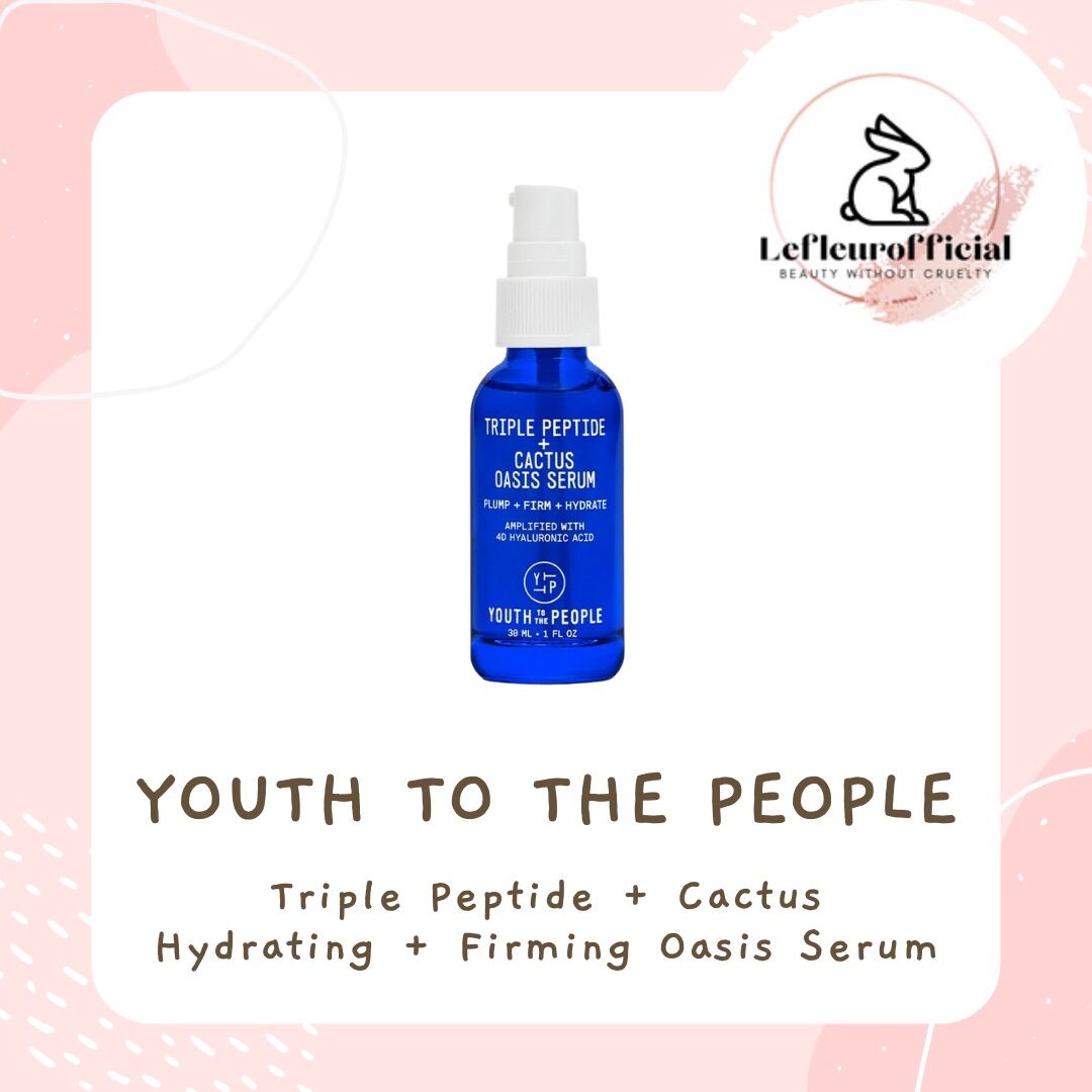 Youth To The People Triple Peptide + Cactus Hydrating + Firming Oasis Serum  | Lazada Singapore