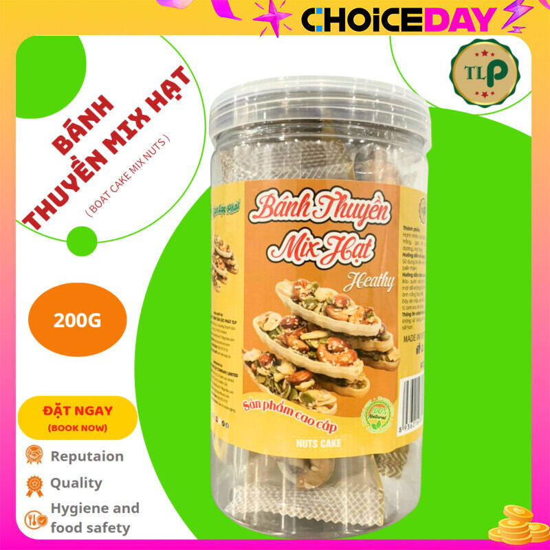 BÁNH THUYỀN MIX HẠT TÂN LỘC PHÁT HŨ 200G