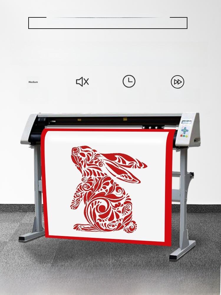 Red Sail 1360 Type Vinyl Cutters Diatom Ooze Flower-Carving Machine Carving Machine Adhesive Wall Sticker Reflective Film Cutter Sign Making Machine. 