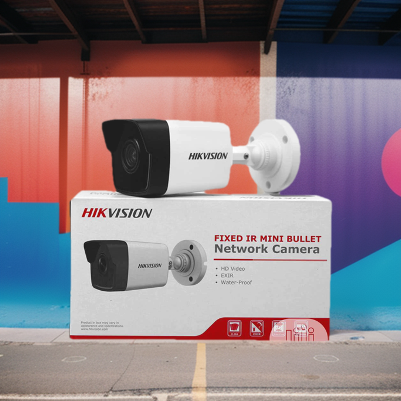 HIKVISION DS-2CD1043GO-I 4MM 4MP EXIR FIXED MINI BULLET NETWORK CAMERA H.265+ WEATHERPROOF  IP CAMERA FAST. 