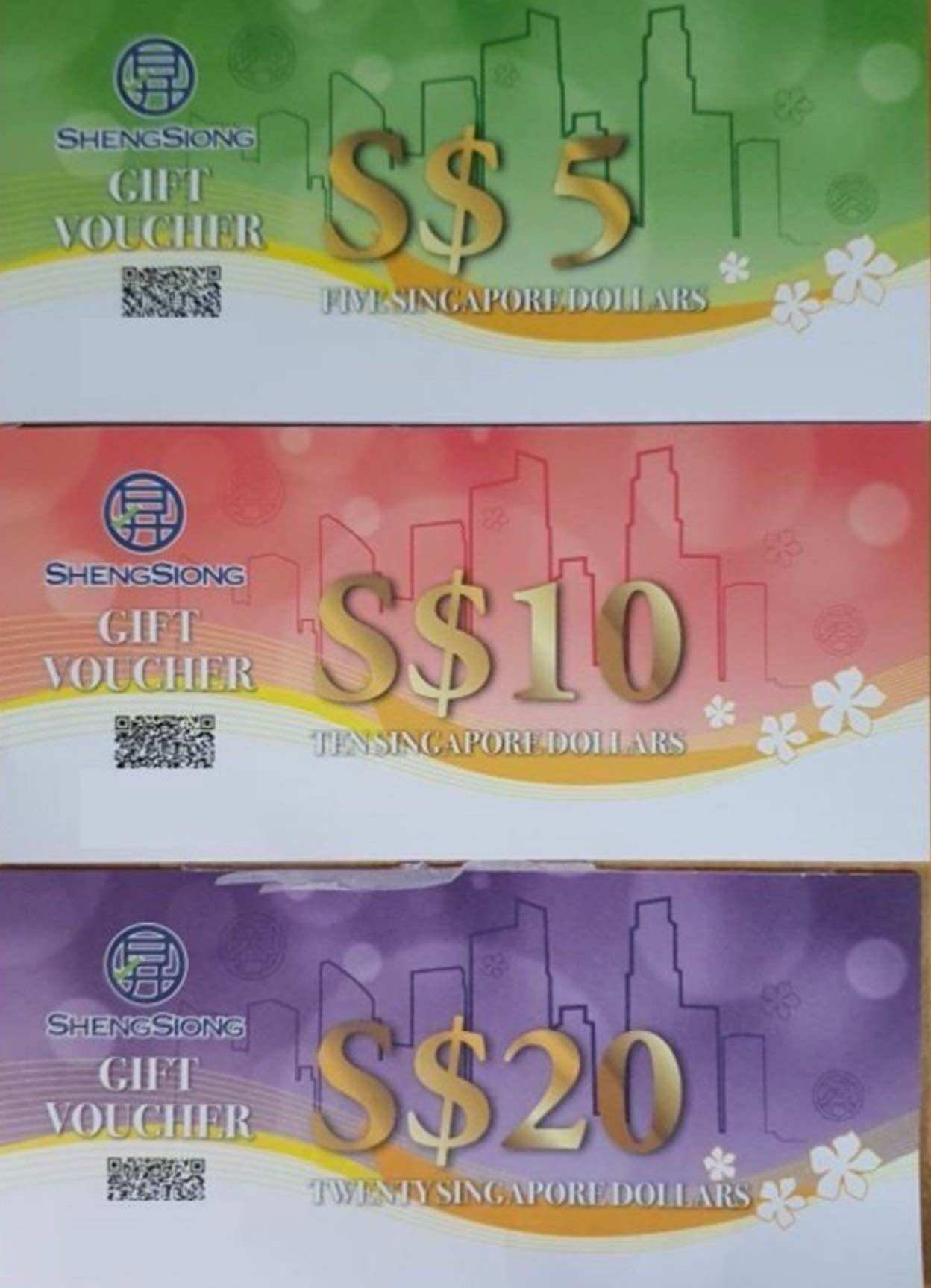 Sheng Siong Voucher - no expiry date