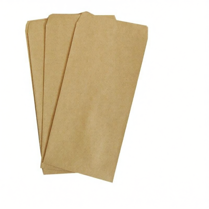 Blank Kraft Paper Money Envelope Small Size Thick