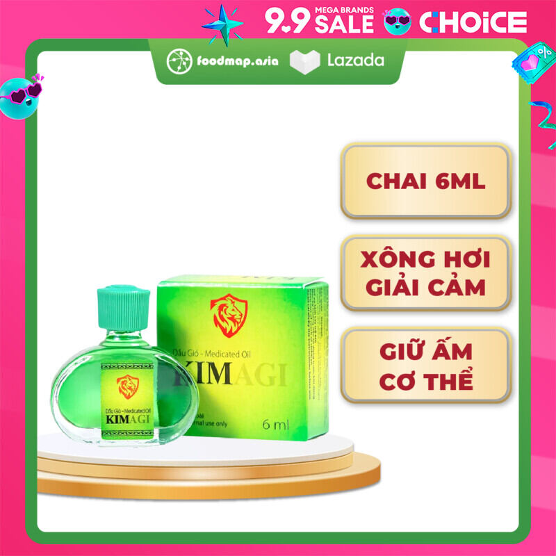 Dầu Gió Xông Kimagi - Chai 6ml