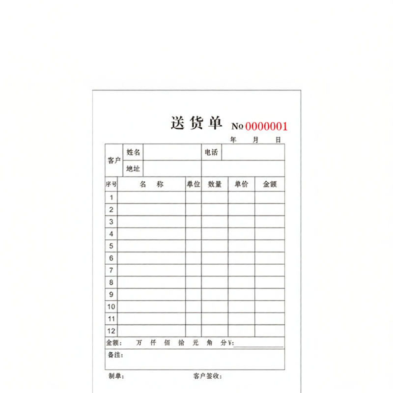 Muulee | Custom Sales Invoice 50 Books