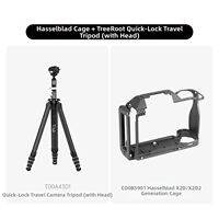Ulanzi | Hasselblad X2D X2DII Camera Cage with L-Plate Handle Tripod Mount Expansion Kit Shockproof Protective Case for Vertical Horizontal Photography