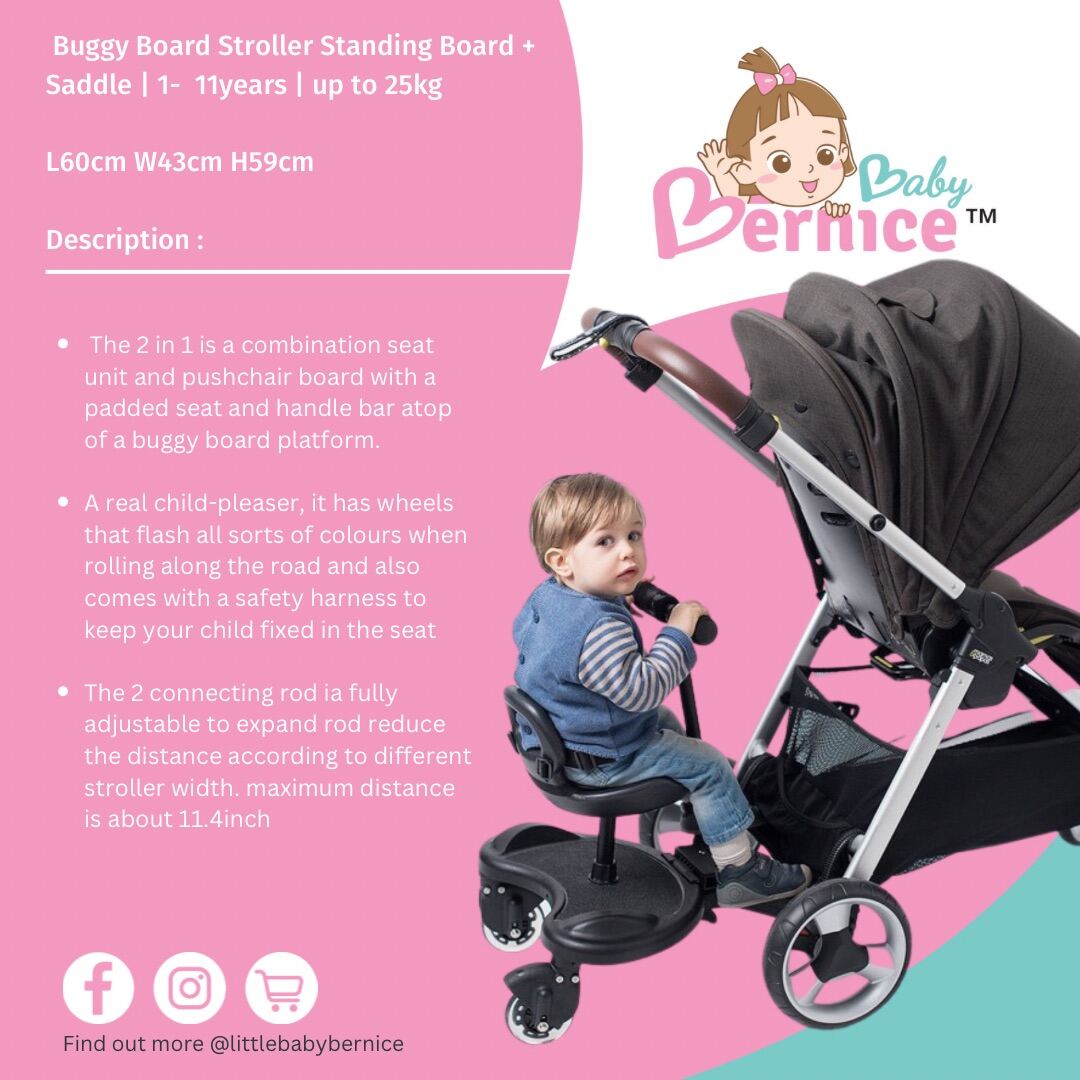 Stroller up clearance to 25kg