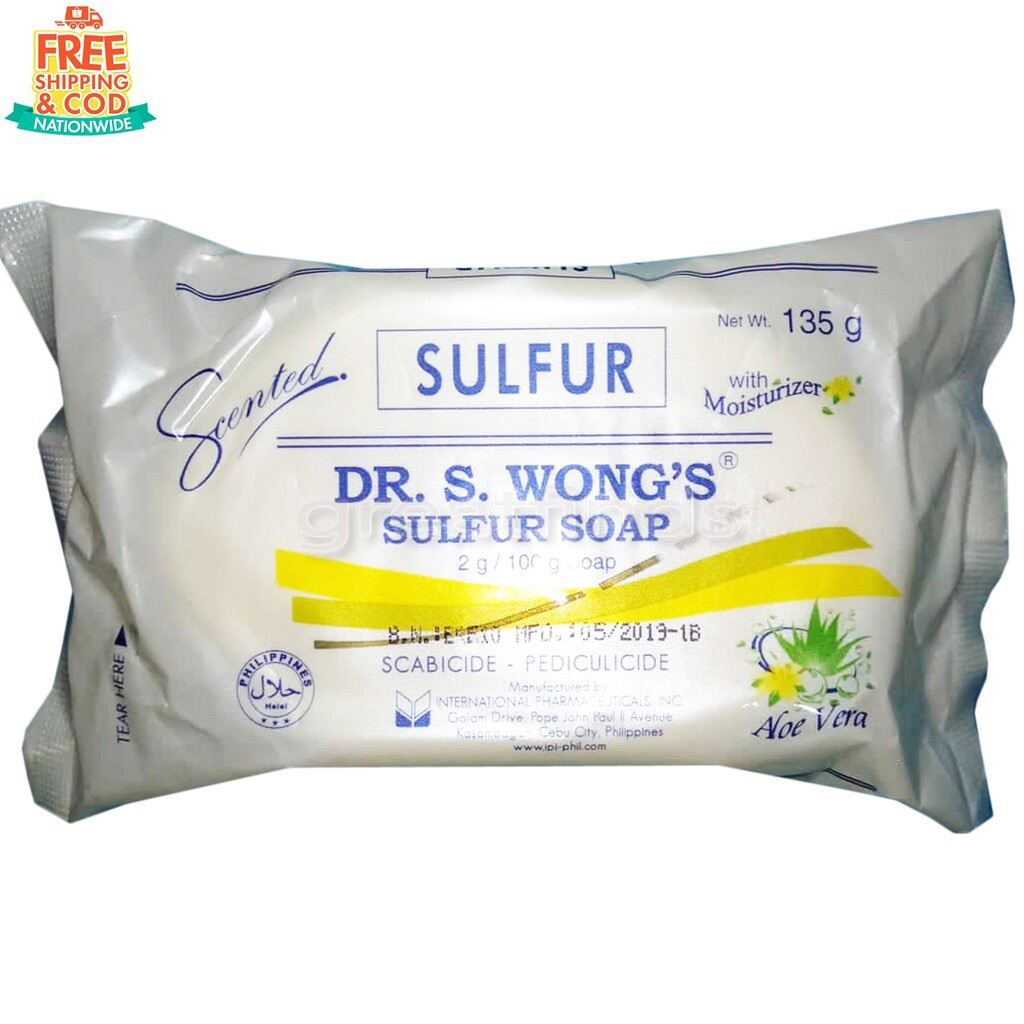 Dr Wong Sulfur soap 4 bar soap Scented | Lazada Singapore