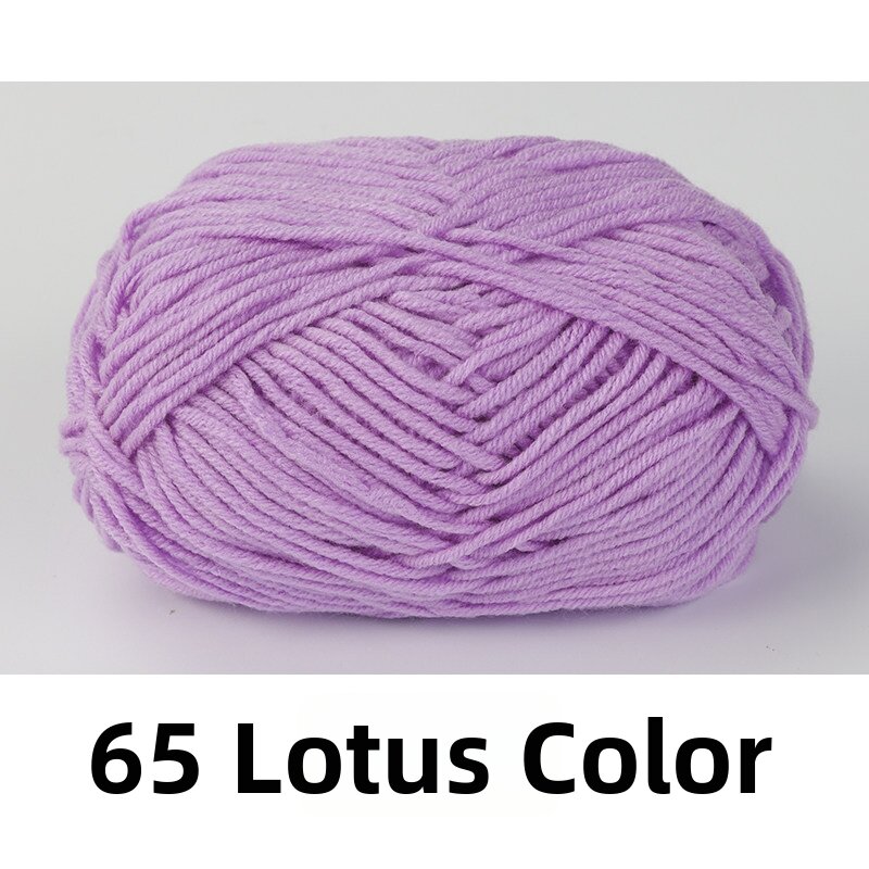 Soft Chunky Milk Cotton Yarn for Crochet and DIY
