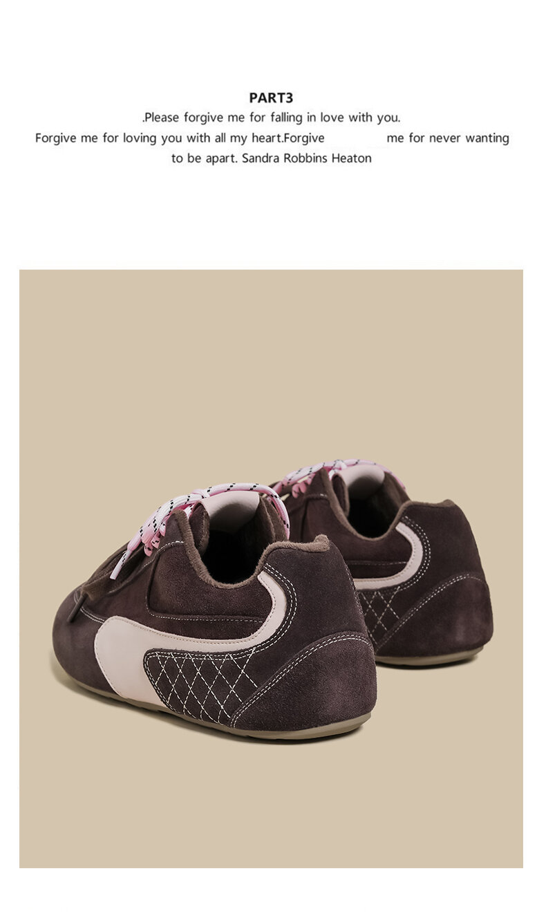 Sepatu Wanita Birkenstock Pink Kasual Sporty Dequan Musim Semi 2025 Gaya Baru Roti Kecil Musim Gugur Musim Dingin Jelek Lucu Sepatu Santai