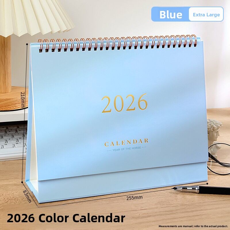 ZEEGO | Creative Children Self-discipline Gold-embossed Desk Calendar