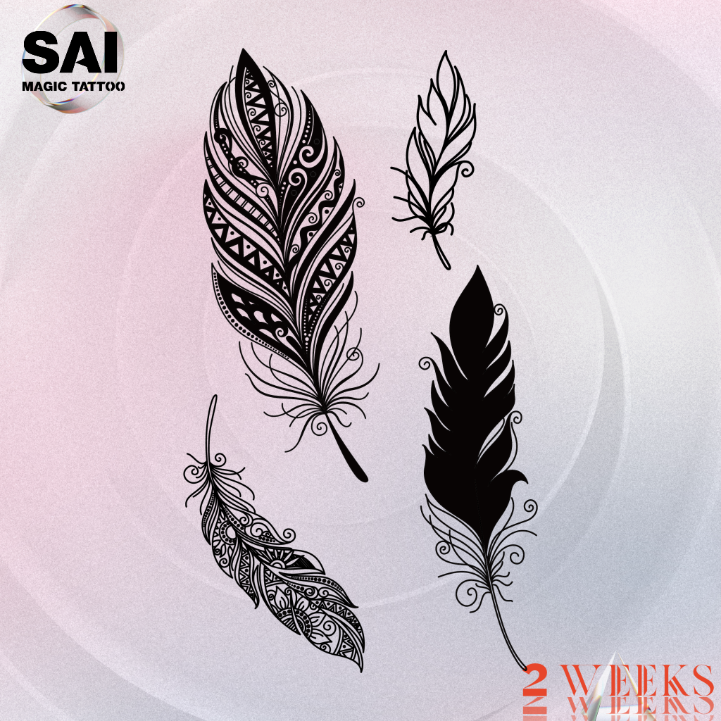 SAI MAGIC TATTOO Lasts to 2 weeks 18CM×11CM Tattoo sticker waterproof long lasting Temporary fake tattoo 121