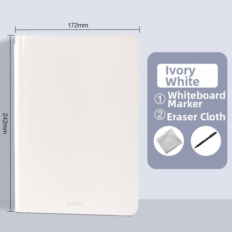 deli | Portable Erasable Whiteboard A5