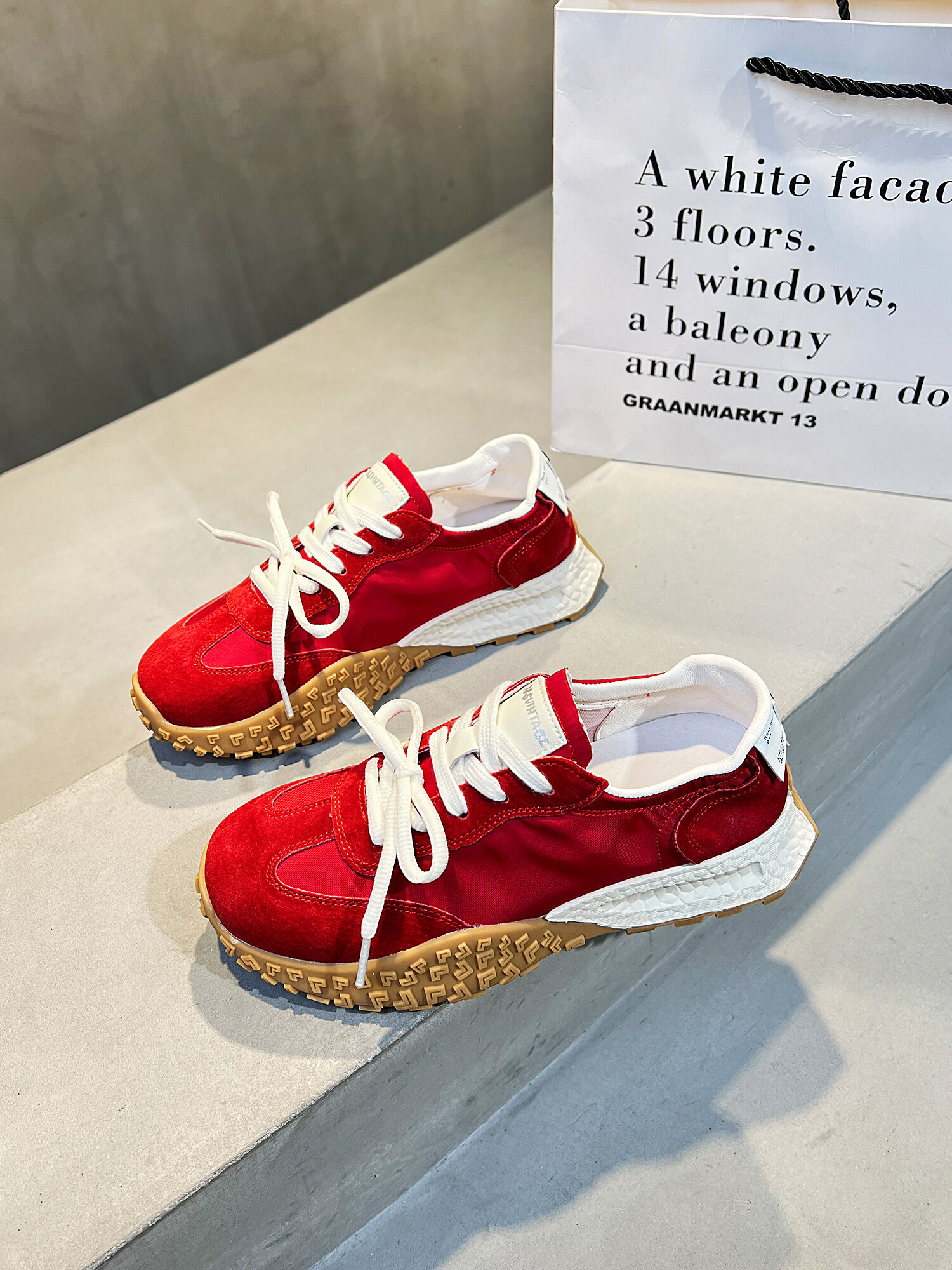 Elevated Thick Bottom Agan De Xin Shoes Women's Ballet Dance Canvas Sneakers Sport Casual Board Shoes Fashionable Leisure · v7