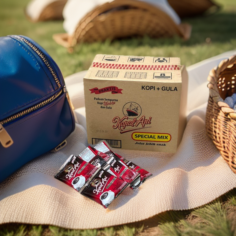 1 Dus - Kapal Api Mix Kopi Instan Isi 12 Renceng Harga 225,859 rupiah*Gratis Ongkir