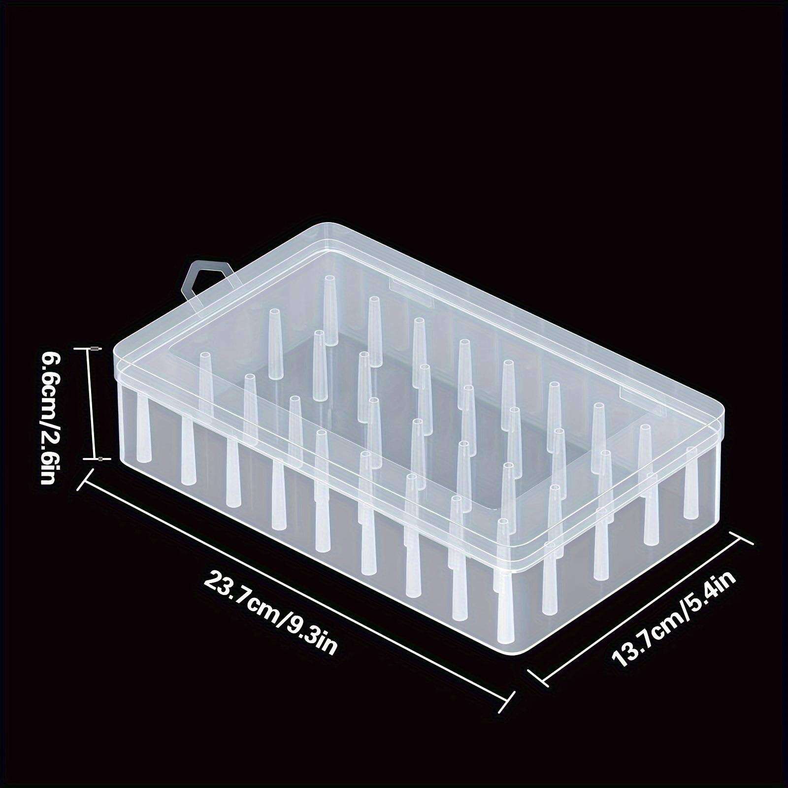OME | Transparent Dustproof Large Capacity Plastic Sewing Box